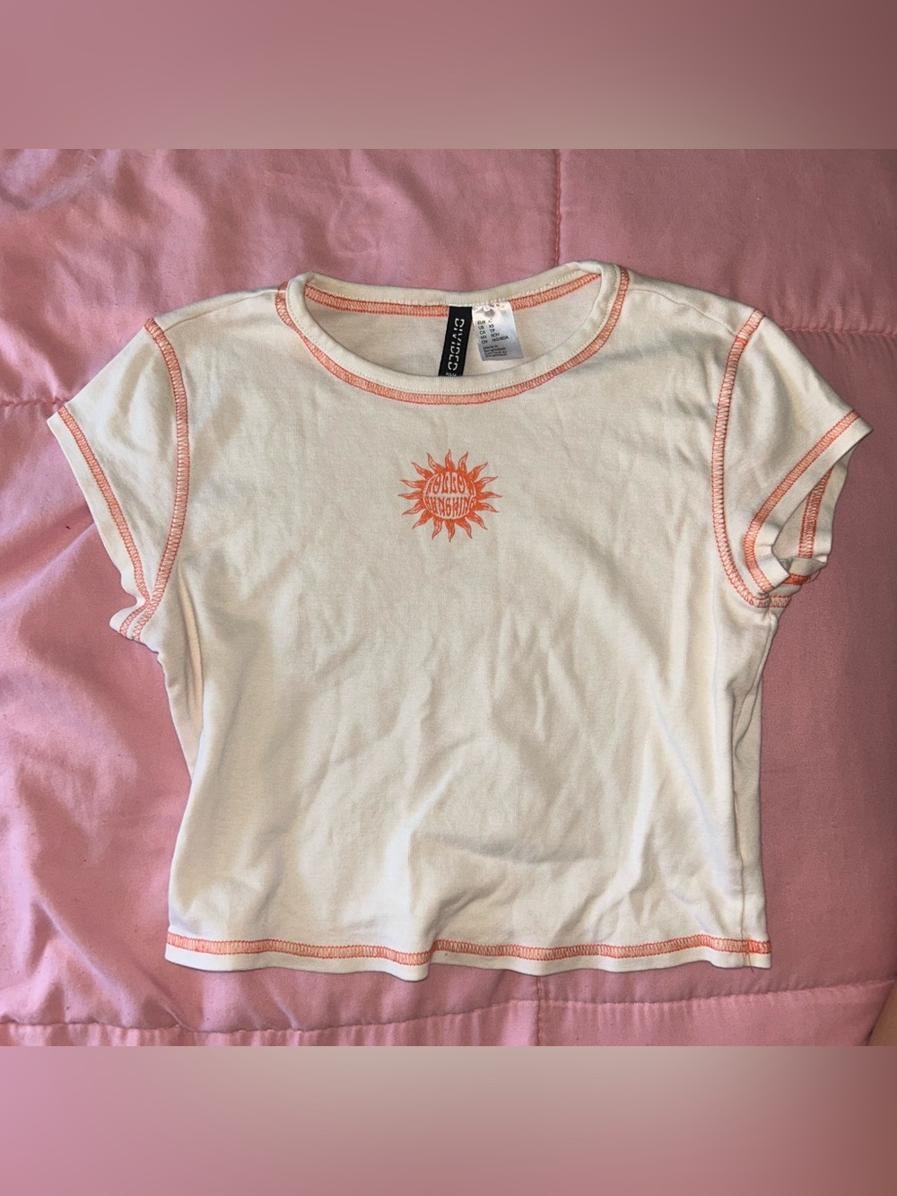 Graphic baby tee